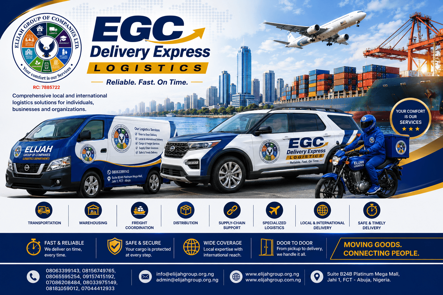 Delivery Express Logistics - Elijah Group of Companies